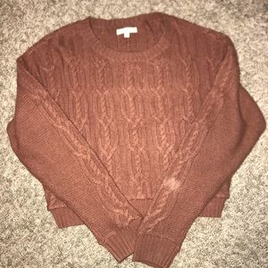 PACSUN CROPPED SWEATER